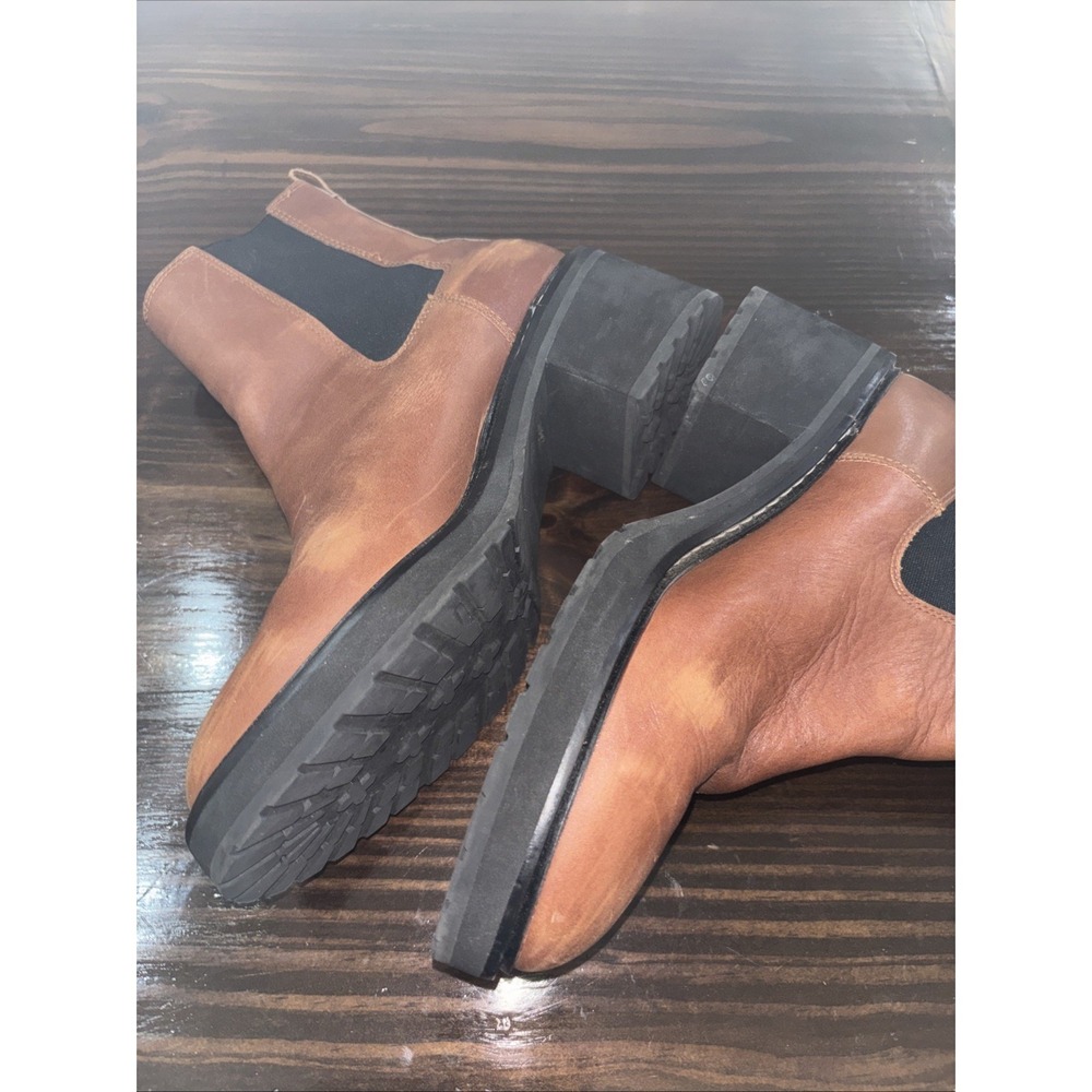 MADEWELL Anthropologie CARINA PLATFORM  Sz 10 CHELSEA BOOT - Picture 6 of 10